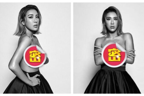 上空全抛照流出！小祯全脱了　“超凶双球”曲线网暴动