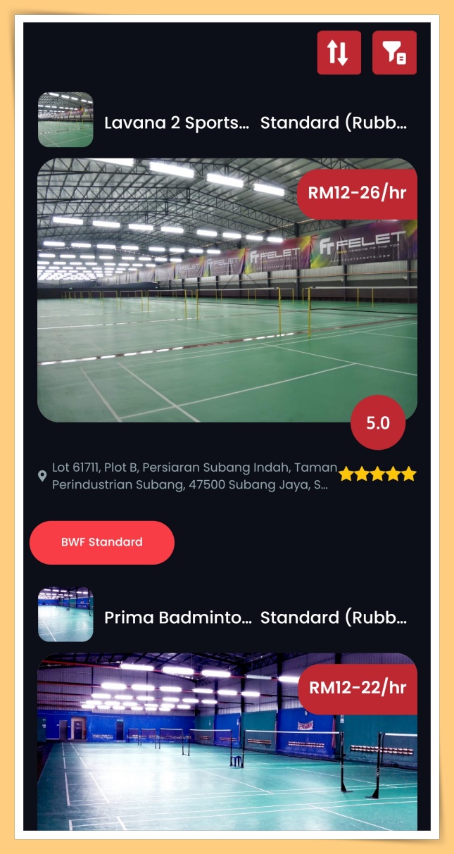 App I 不懂哪里有羽球场出租和价格？教你8个步骤用App订羽球场地！ 更多热点 图6张