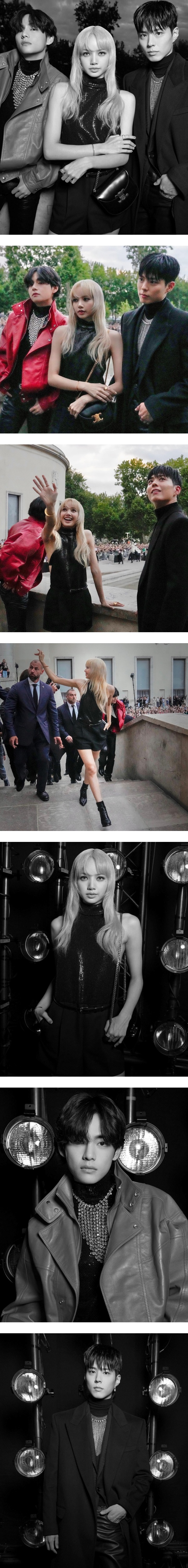 Lisa露背装跳钢管舞好辣！同框BTS V、朴宝剑成最强颜值组合 娱乐资讯 图1张