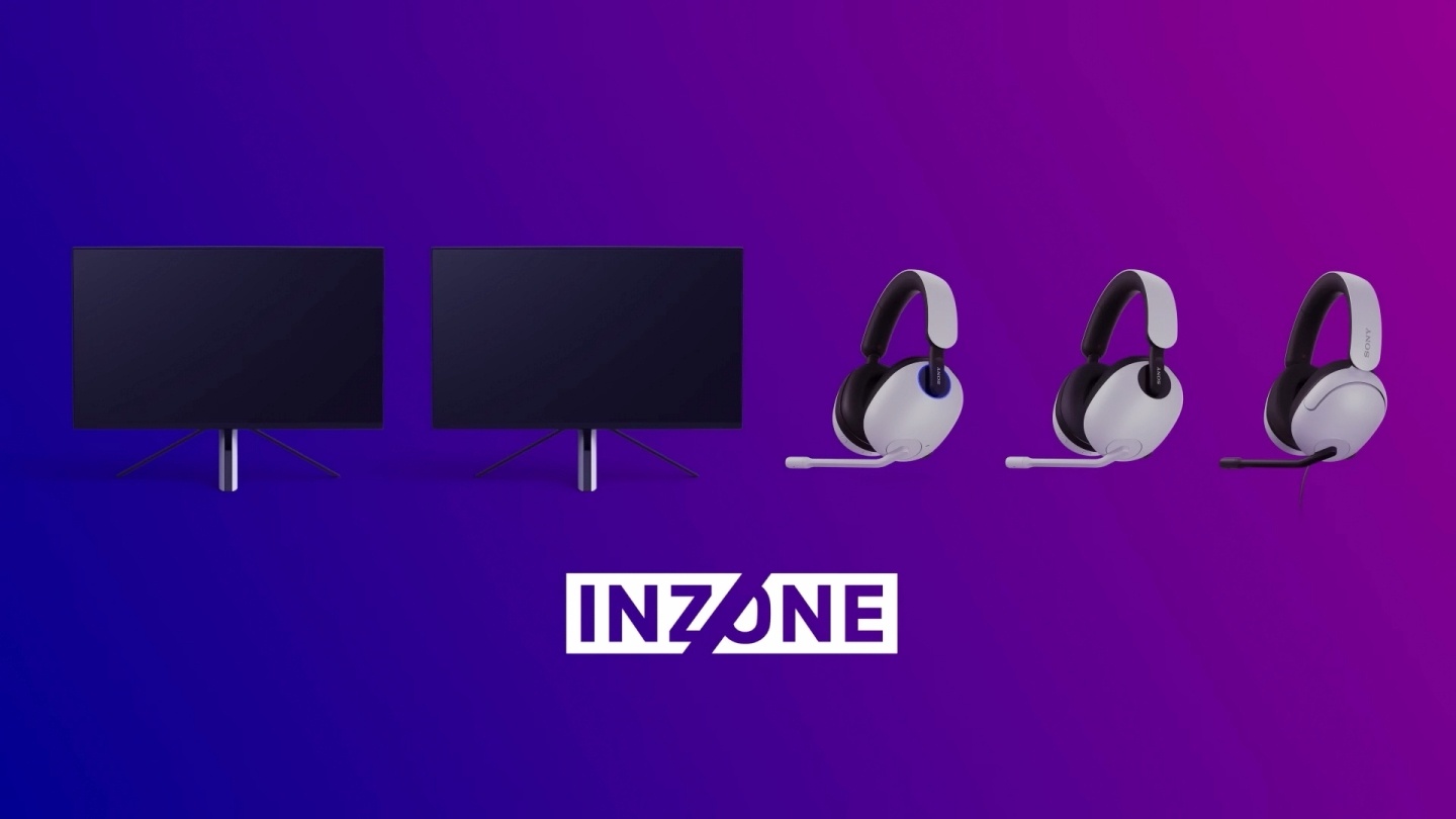 Sony 揭晓全新 INZONE 系列电竞产品线！同步发表新款萤幕和耳机，黑白配色有让你想到 PS5 吗？