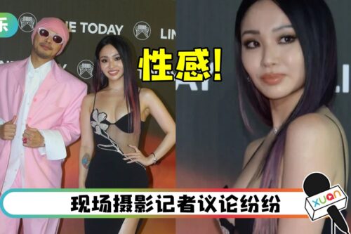 陈某某性感出席颁奖礼“上、下露”…疑胸前走光被拍!