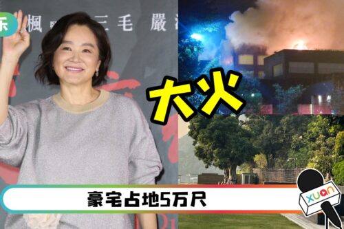 林青霞11亿豪宅火灾！大火狂烧6hr 生态保护区花园没了！