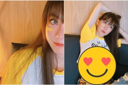 谢金燕举手险曝光!超短上衣晒“惊人11字腹肌”网全嗨翻