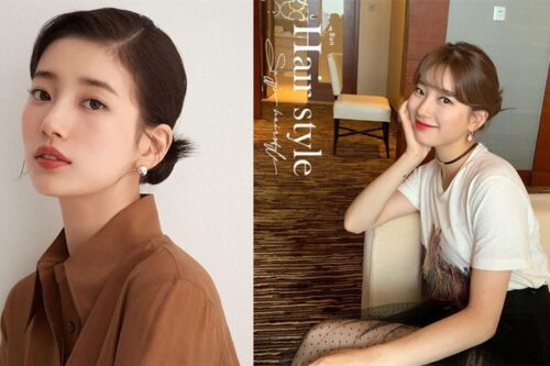 Beauty美人圈／好感发型！盘点秀智“高/低丸子头”