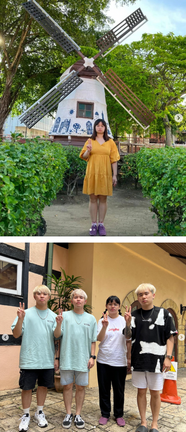 “亚视一姐”薛影仪搭档3P挑战《浪花一朵朵》舞步！网笑疯：像2G和4G的差别 娱乐资讯 图1张