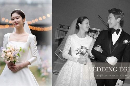 Beauty美人圈／张娜拉款显瘦！​​明星清新婚纱盘点