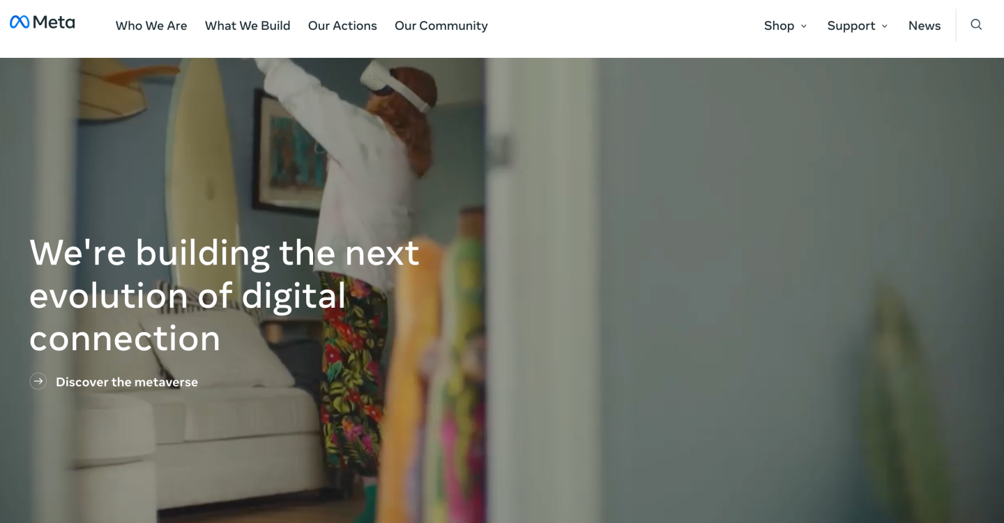 Meta、微软都参加了,‘ 元宇宙标准论坛 ’成立!为什么要建立标准? 内容图4 潮品文-大潮社旗下实时最新热点娱乐时尚数码等新闻资讯网站! Meta、微软都参加了,‘ 元宇宙标准论坛 ’成立!为什么要建立标准?