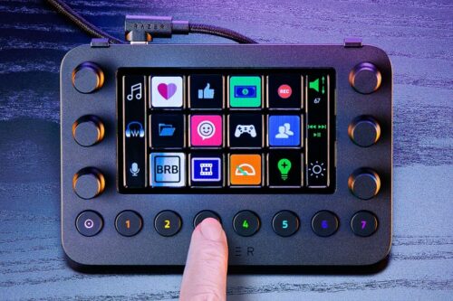 Razer 新品 Stream Controller 直播控制器，网友评价：跟 Loupedeck Live 长一样