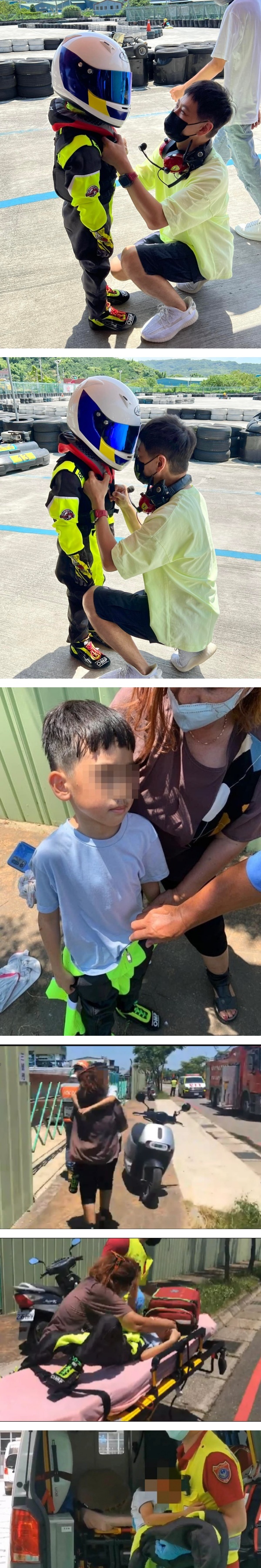 【林志颖车祸】出事前画面曝光！疑帮儿子Jenson戴头盔…保住一命！ 娱乐资讯 图3张