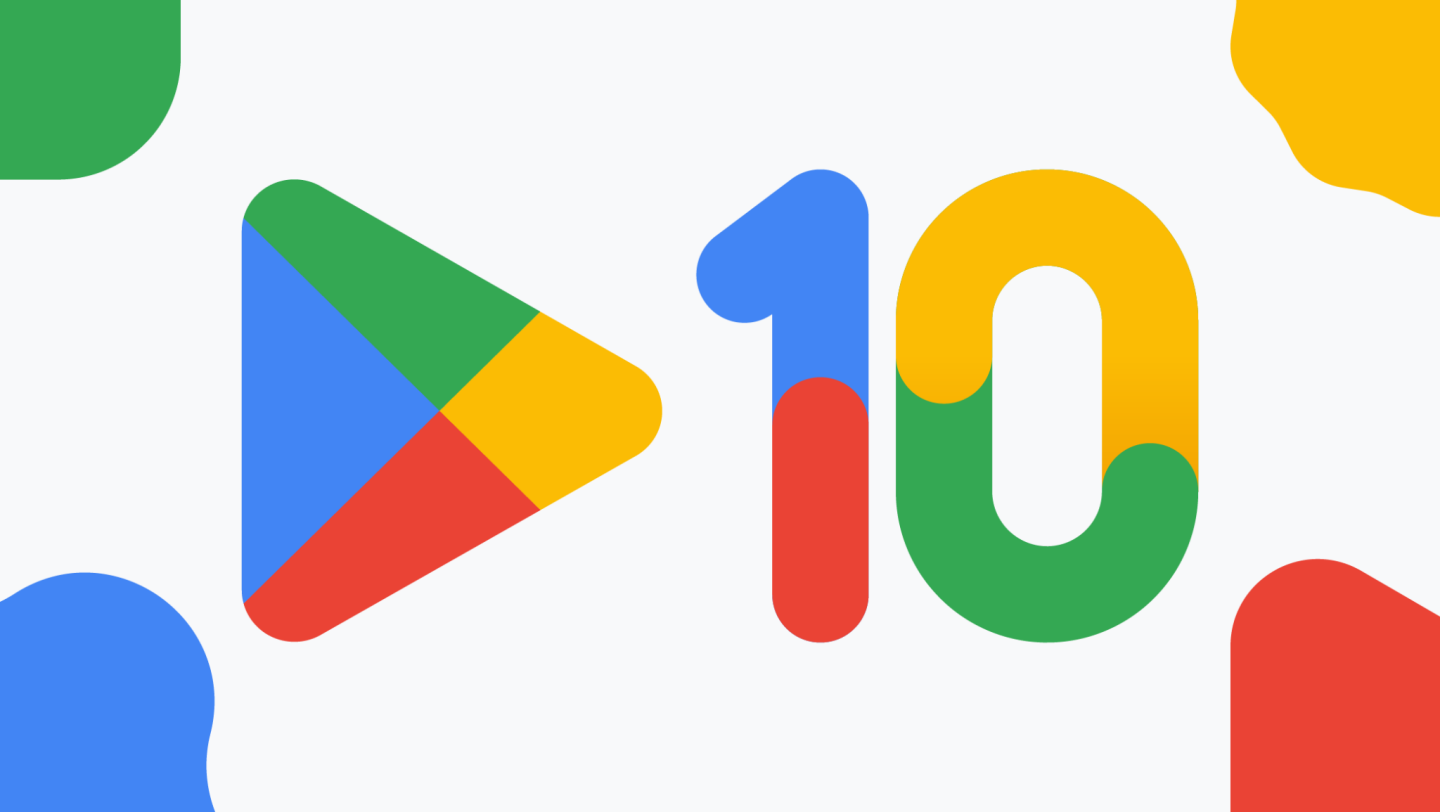 Google Play 满 10 岁了!经典 icon 换上新衣 并同步推出限时 10 倍点数回馈活动 内容图1 潮品文-大潮社旗下实时最新热点娱乐时尚数码等新闻资讯网站! Google Play 满 10 岁了!经典 icon 换上新衣 并同步推出限时 10 倍点数回馈活动