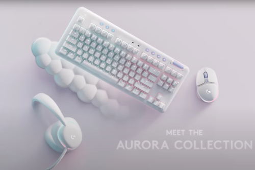整组超美！罗技推出全新 Aurora Collection 系列电竞周边 键盘、鼠标、无线耳机通通都有