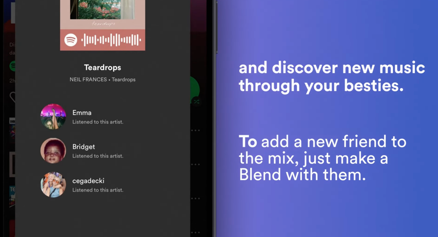 Spotify 新功能‘ Friends Mix ’！继 Blend 后新的好友歌单共享功能