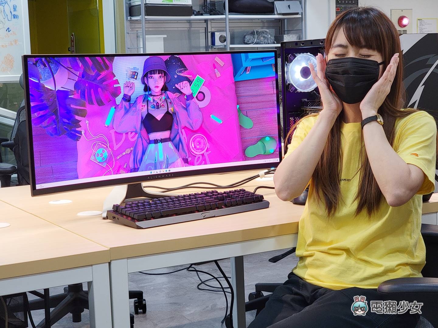 开箱|最新 QD-OLED 技术显示器,Alienware 34 吋曲面电竞萤幕 AW3423DW 内容图1 潮品文-大潮社旗下实时最新热点娱乐时尚数码等新闻资讯网站! 开箱|最新 QD-OLED 技术显示器,Alienware 34 吋曲面电竞萤幕 AW3423DW