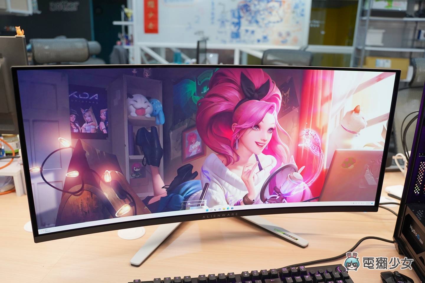 开箱|最新 QD-OLED 技术显示器,Alienware 34 吋曲面电竞萤幕 AW3423DW 内容图16 潮品文-大潮社旗下实时最新热点娱乐时尚数码等新闻资讯网站! 开箱|最新 QD-OLED 技术显示器,Alienware 34 吋曲面电竞萤幕 AW3423DW
