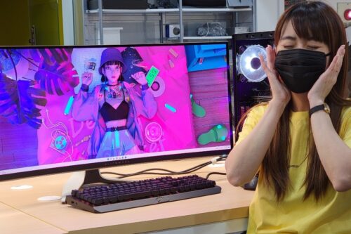 开箱｜最新 QD-OLED 技术显示器，Alienware 34 吋曲面电竞萤幕 AW3423DW