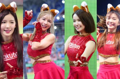 啦啦队女神们跳“狐狸舞”红回日本！可爱萌样日球迷也疯狂
