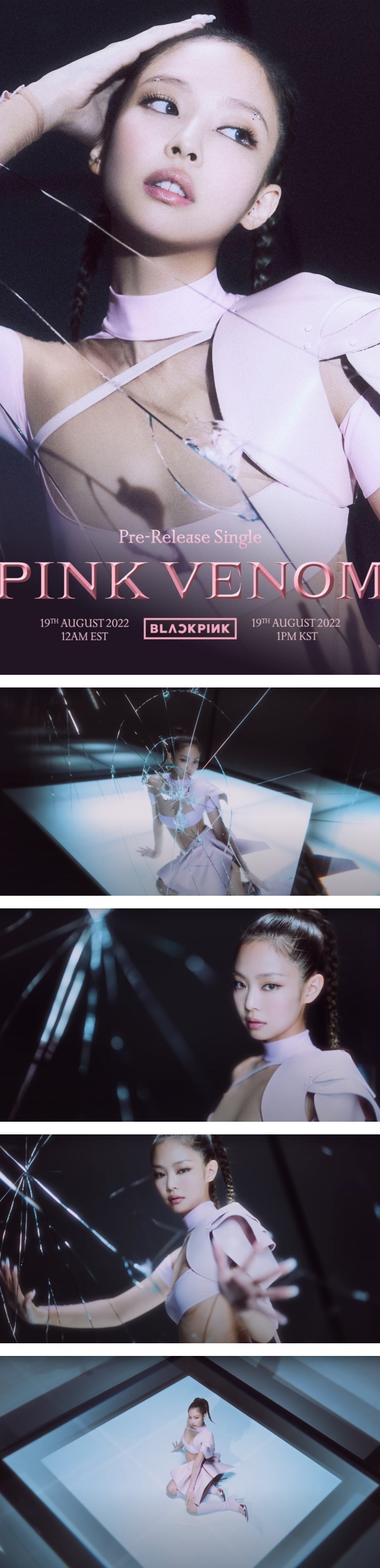 BLACKPINK曝光新曲宣传片！Jennie大方秀出南半球…中空装超抢镜！ 娱乐资讯 图3张