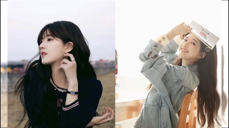 赵露思甜系拍照姿势公开！这招视觉显瘦5公斤、变出直角肩 时尚资讯 图3张