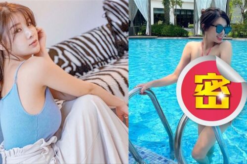 台彩女神比基尼反穿！池畔傲人超凶双球遮不住：必须辣一波