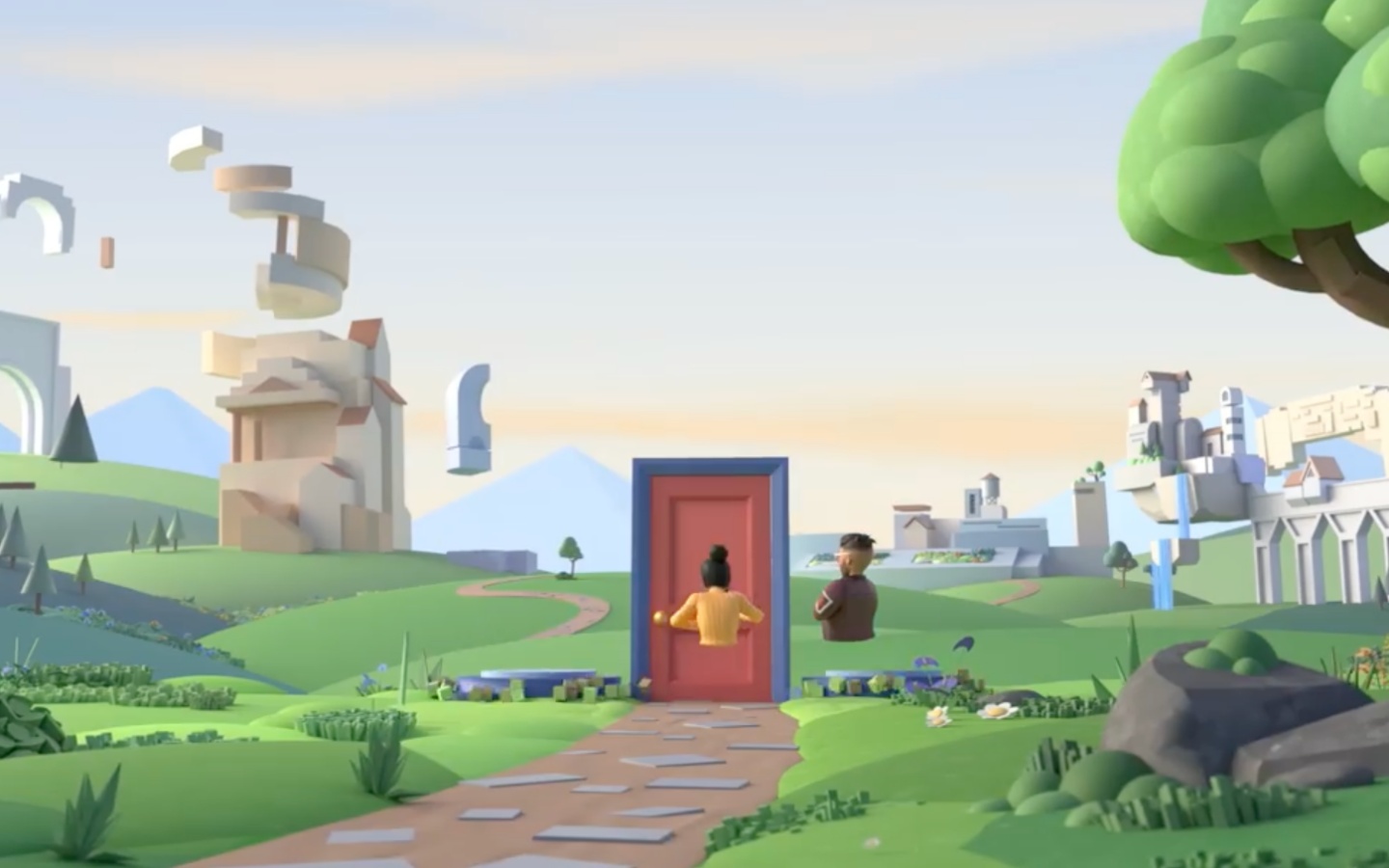 Meta 元宇宙应用 Horizon Worlds 扩大中:虚拟世界视觉太丑惹差评 内容图3 潮品文-大潮社旗下实时最新热点娱乐时尚数码等新闻资讯网站! Meta 元宇宙应用 Horizon Worlds 扩大中:虚拟世界视觉太丑惹差评