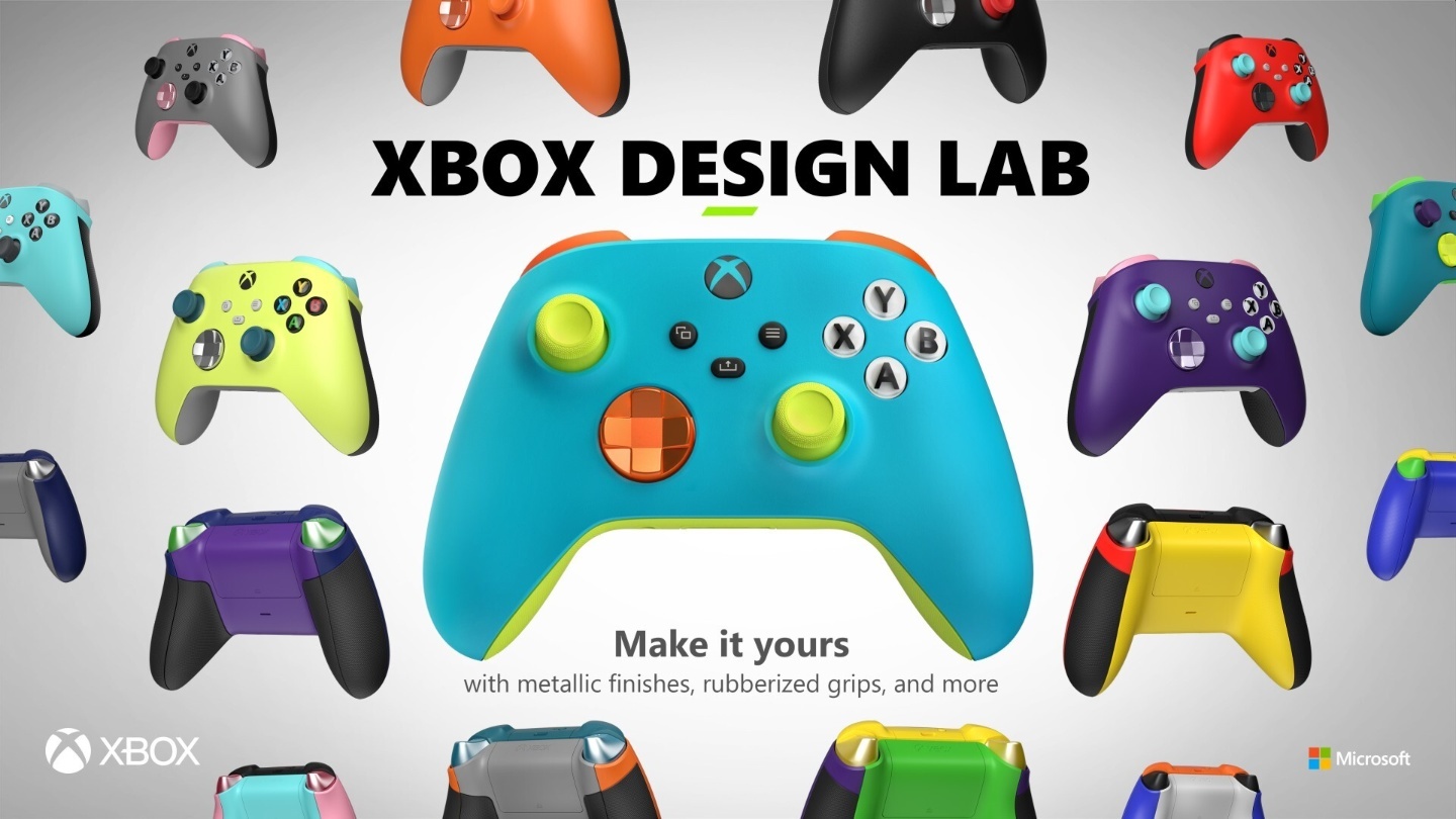 Xbox Design Lab 内地中国台湾实体快闪店！去光华设计你的 Xbox 手把，体验多款主题