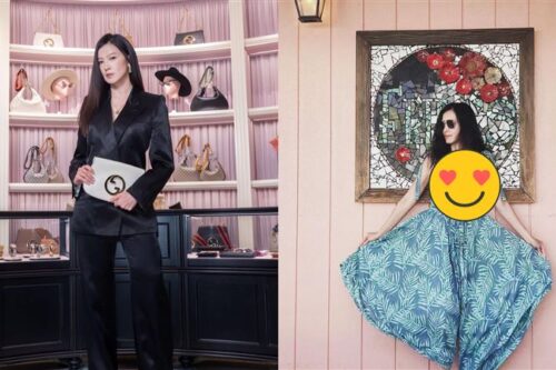 46岁林熙蕾状态超惊人!深V洋装泄“胸前春光”网友暴动