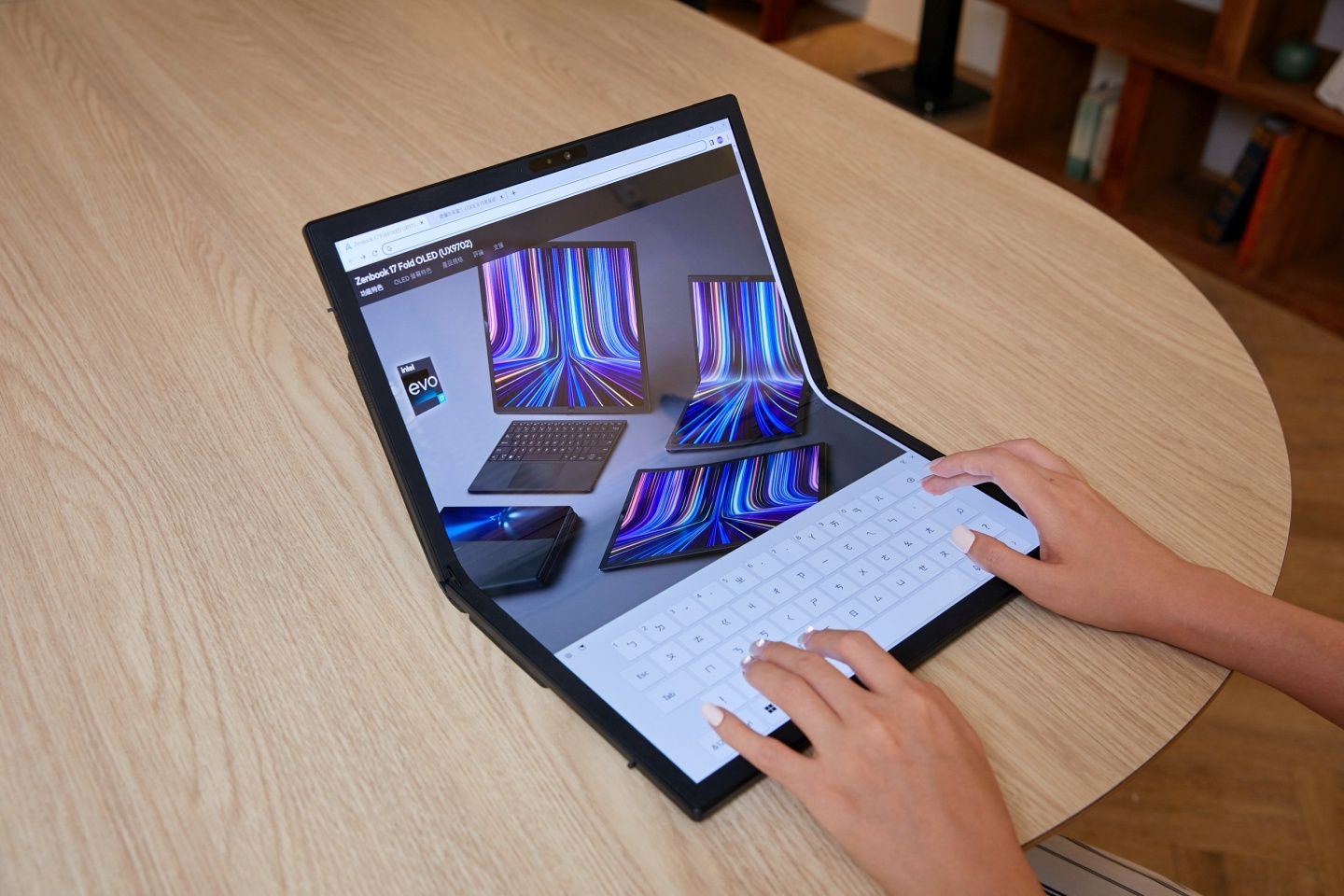 ASUS Zenbook 17 Fold OLED 正式登场！搭载第 12 代 Intel Core i7 处理器 售价新台币 129,000 元 数码科技 图6张