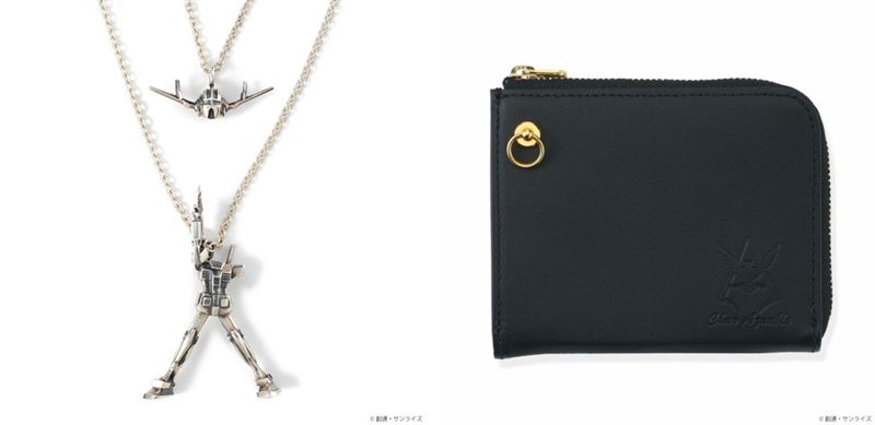 席卷全球潮玩品牌来台!泡泡玛特内地中国台湾首店这天开幕 内容图10 潮品文-大潮社旗下实时最新热点娱乐时尚数码等新闻资讯网站! STRICT-G x JAM HOME MADE“机动战士钢弹” 最终射击银饰项炼组与“红色彗星”皮件。(图/品牌提供)