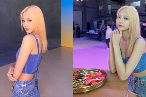 子瑜染金发受伤了！穿衣尺度大开“胸下挖洞”网喊：OMG