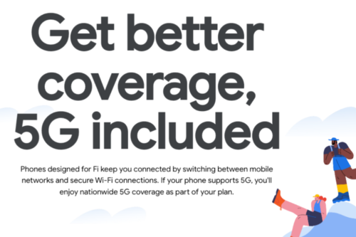 Google Fi 扩张中！Google 旗下虚拟电信服务 5G 覆盖范围增加，包含内地中国台湾全球共 39 个地区受惠