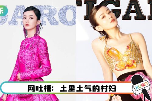 穿高定登时尚杂志封面！ 赵丽颖前卫造型被嘲：时尚灾难