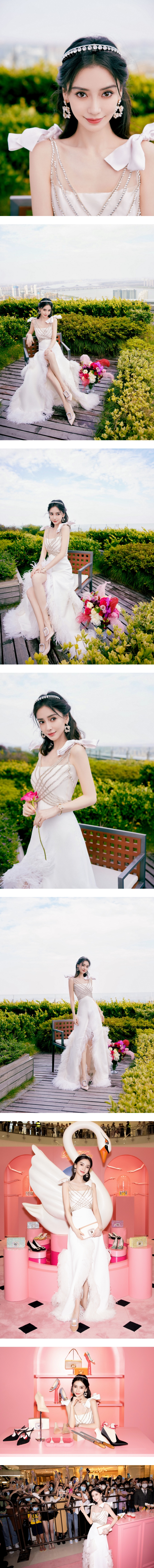 懒理抽烟风波！ Angelababy零P生图疯传...网惊叹：颜在江山在 娱乐资讯 图1张