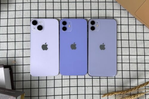全新的紫色 iPhone 14 超香？历代紫色 iPhone 比一比！细节差在哪快速动眼看