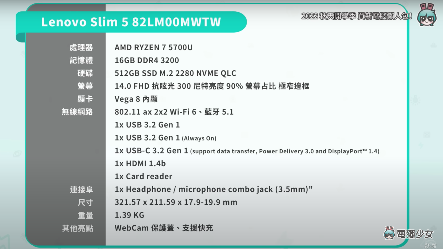 2022 年精选 11 台超值笔电:两万内学生小资、上班族文书处理、电竞游戏玩家,看这篇挑就行! 内容图2 潮品文-大潮社旗下实时最新热点娱乐时尚数码等新闻资讯网站! 2022 年精选 11 台超值笔电:两万内学生小资、上班族文书处理、电竞游戏玩家,看这篇挑就行!