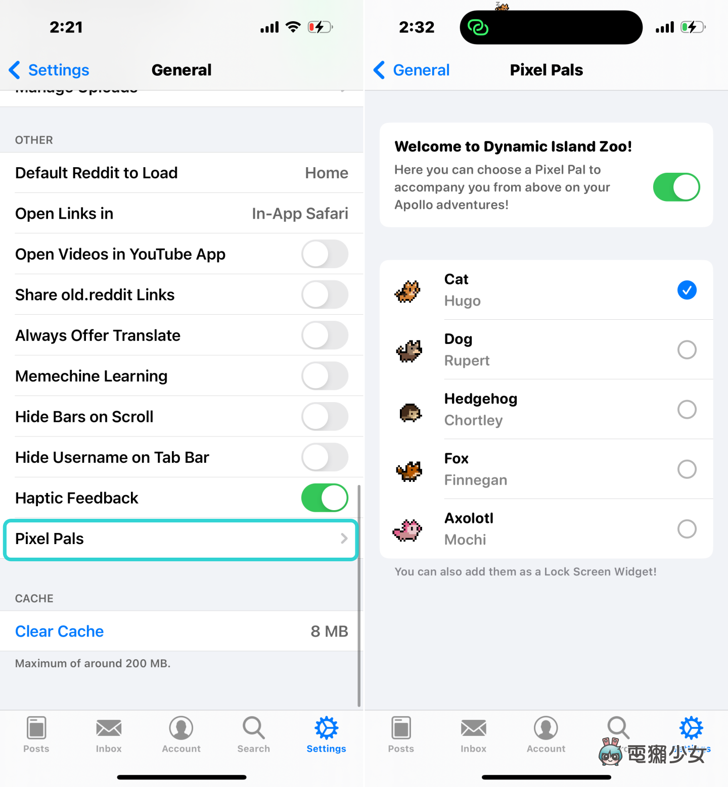 让你的 iPhone 变疗愈!教你在锁定画面上养一只可爱的电子宠物 内容图3 潮品文-大潮社旗下实时最新热点娱乐时尚数码等新闻资讯网站! 让你的 iPhone 变疗愈!教你在锁定画面上养一只可爱的电子宠物
