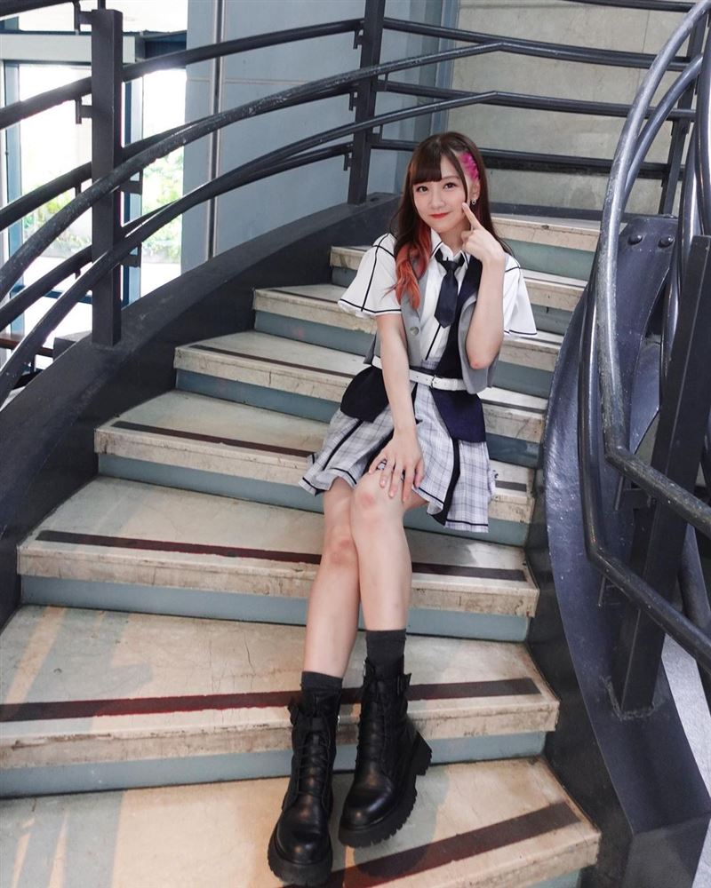 童星出身的冼迪琦来中国台湾发展5年。（图／翻摄自pockydic_akb48teamtp IG）