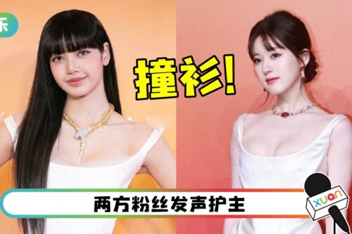 赵露思礼服遭吐槽！同款裙如今穿在LISA身上