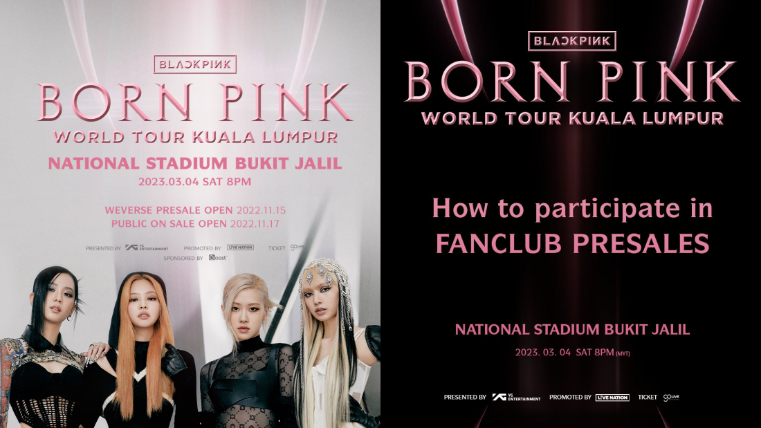 BLACKPINK 马来西亚演唱会正式官宣