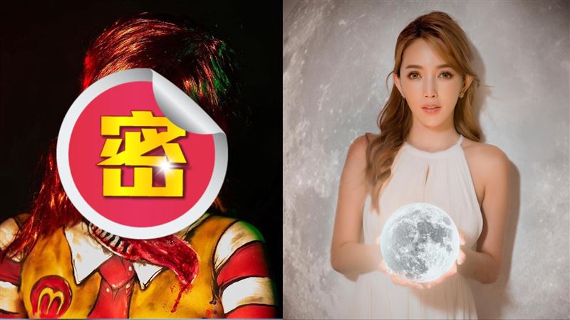 怕！女神万圣节扮“恐怖麦当劳叔叔”全人体彩绘！网惊：太吓人了