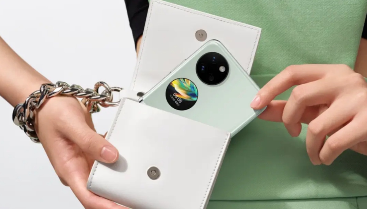 华为新款折叠机 P50 Pocket S 亮相！延续前代设计语言 这个外观你可以吗？