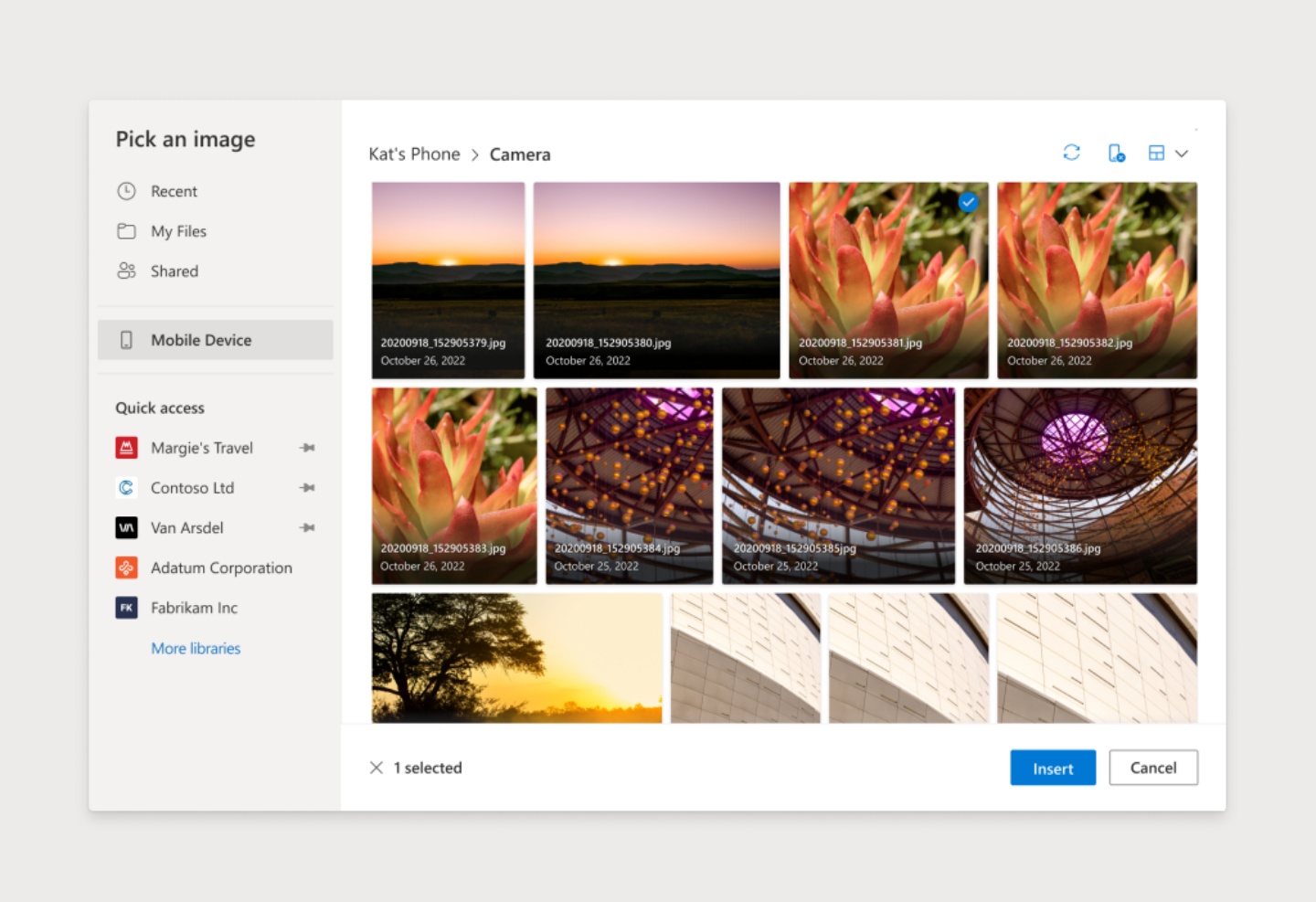 微软 Office Insider 新功能:Word 跟 PowerPoint 可以直接从手机插入图片了!不过目前只有安卓手机可用 内容图1 潮品文-大潮社旗下实时最新热点娱乐时尚数码等新闻资讯网站! 微软 Office Insider 新功能:Word 跟 PowerPoint 可以直接从手机插入图片了!不过目前只有安卓手机可用