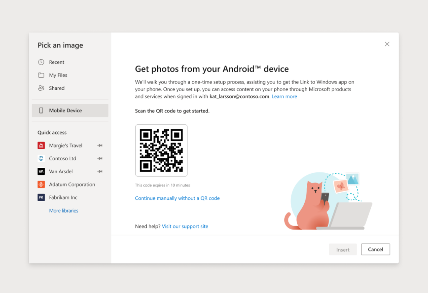 微软 Office Insider 新功能:Word 跟 PowerPoint 可以直接从手机插入图片了!不过目前只有安卓手机可用 内容图3 潮品文-大潮社旗下实时最新热点娱乐时尚数码等新闻资讯网站! 微软 Office Insider 新功能:Word 跟 PowerPoint 可以直接从手机插入图片了!不过目前只有安卓手机可用