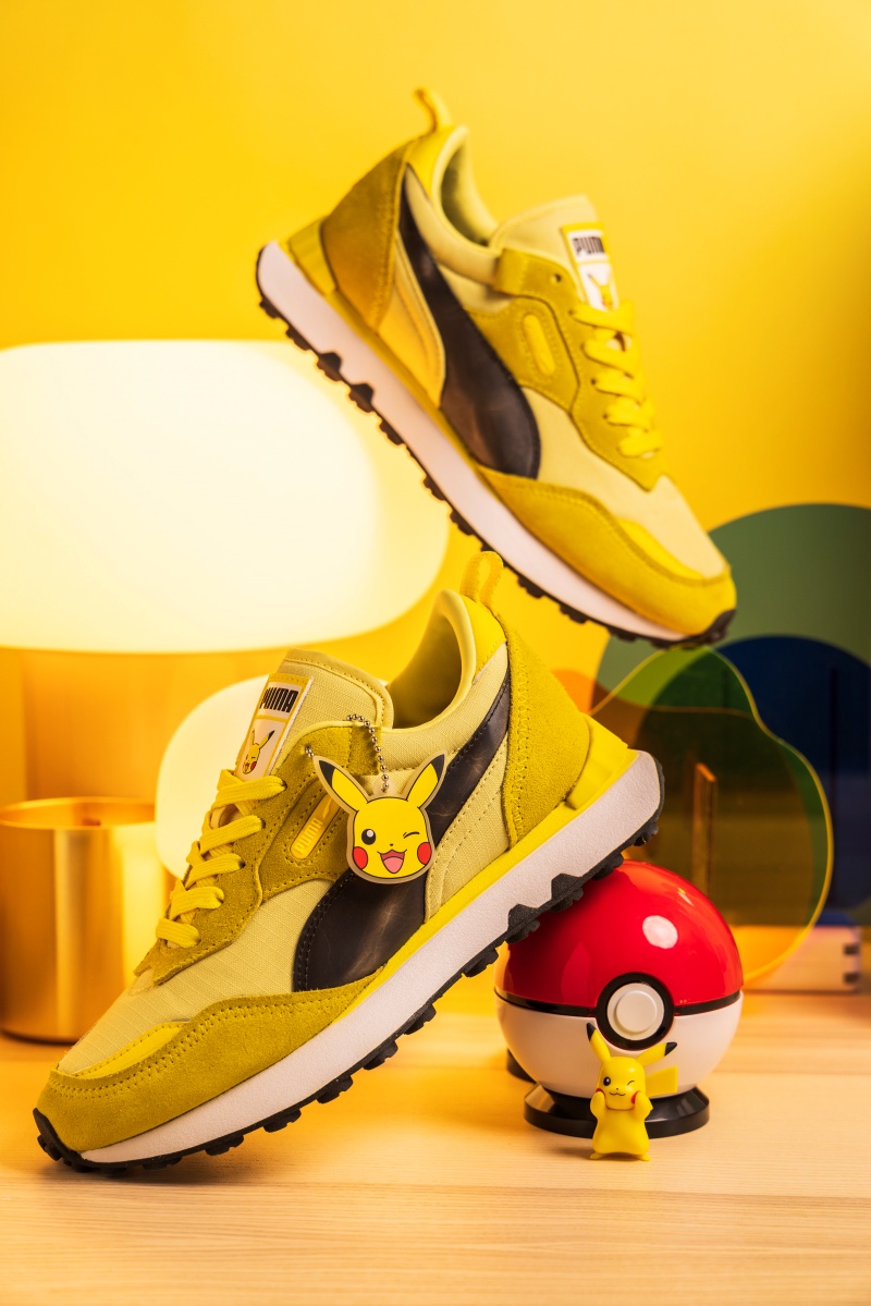 News I Puma x Pokémon联名球鞋上架！穿上脚立马摇身一变可爱教主！ 更多热点 图3张