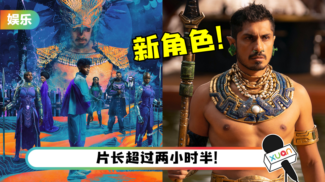 《Black Panther 2》压轴上映！漫威全新反派Namor登场…竟比Thor还强？