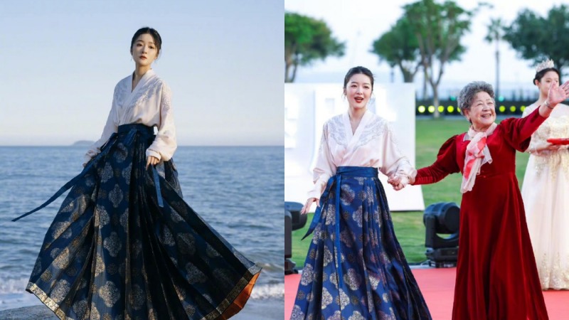 内娱又有红毯！关晓彤腰间肉“炸出”生图翻车！女星汉服、马面裙抢镜 娱乐资讯 图9张
