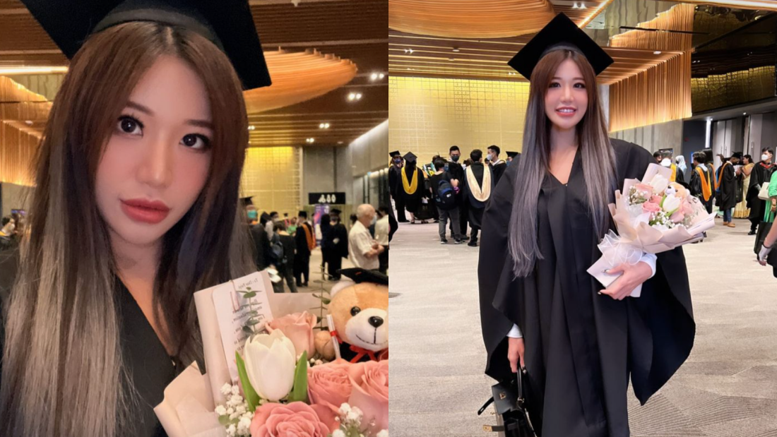 高材生无误！Pui Yi绝美大学毕业曝光…上台领取证书！ 娱乐资讯 图1张