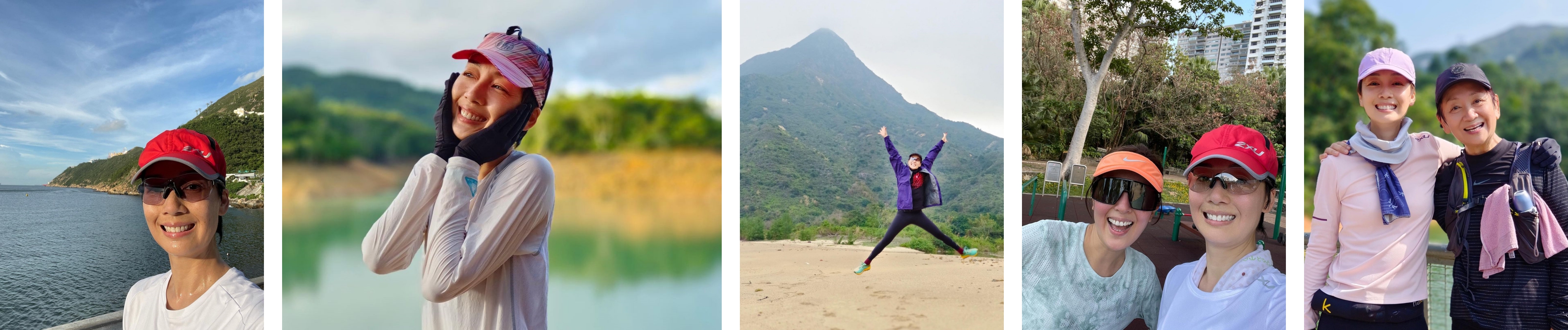 江美仪喜欢爬山