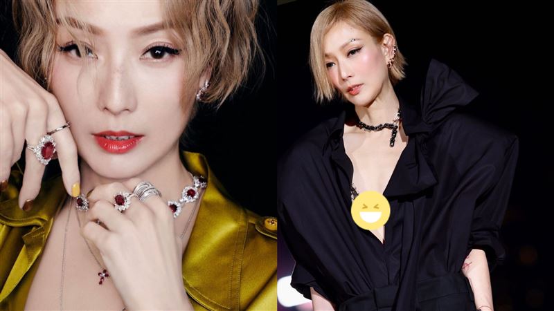 郑秀文50岁状态惊人！中空装辣泄“蕾丝春光”　网嗨喊：用眼神杀我