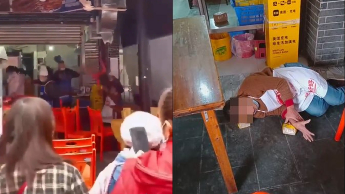 王鹤棣爸爸炸串店被闹场