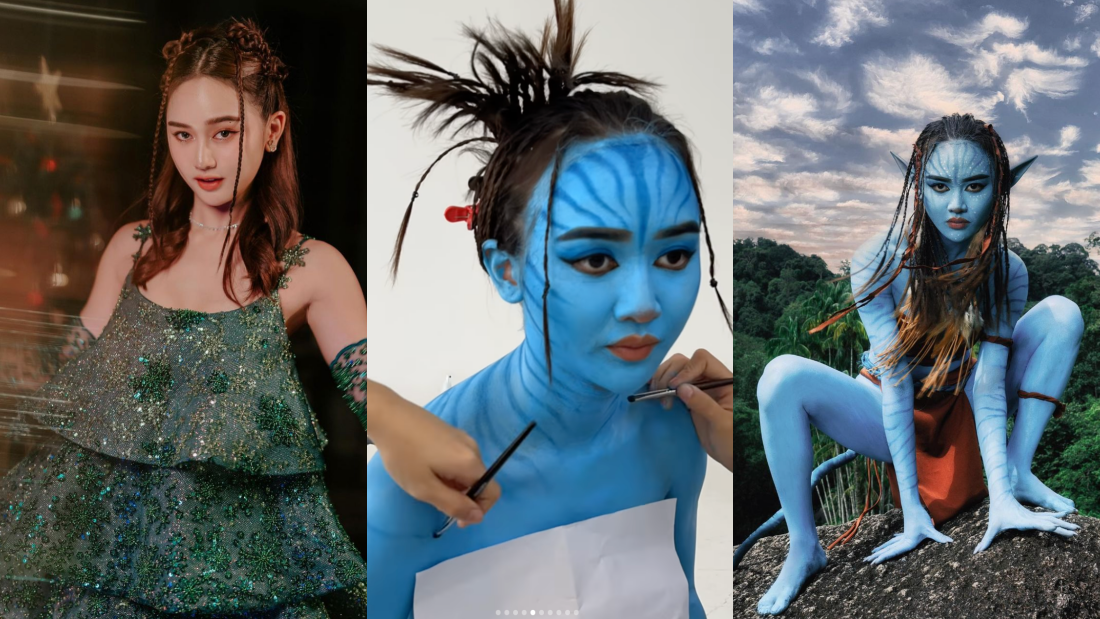 网红神还原《Avatar》造型！粉丝吓坏：看久会怕 娱乐资讯 图2张